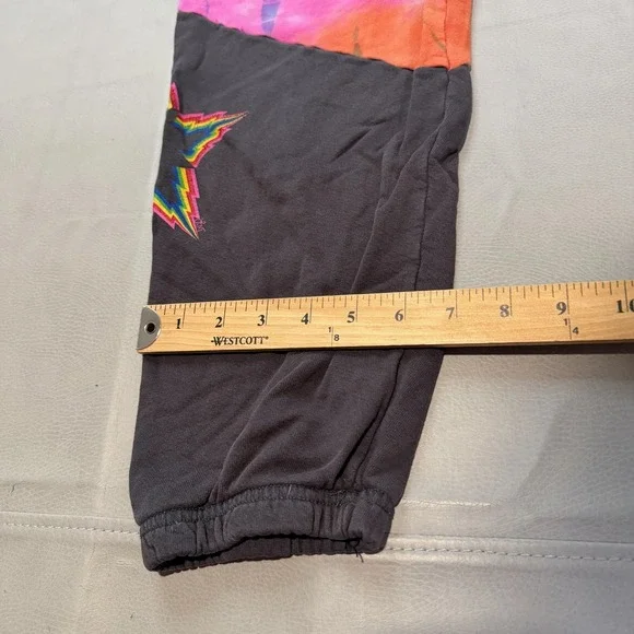 Lauren Moshi Y2K Grunge Sweatpant Women Gray Jogger Thunder Active Preppy-S-5115 - Picture 8 of 11